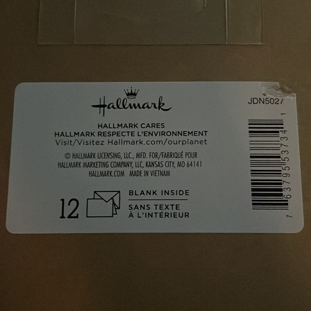Hallmark blank cards - Picture 3 of 3